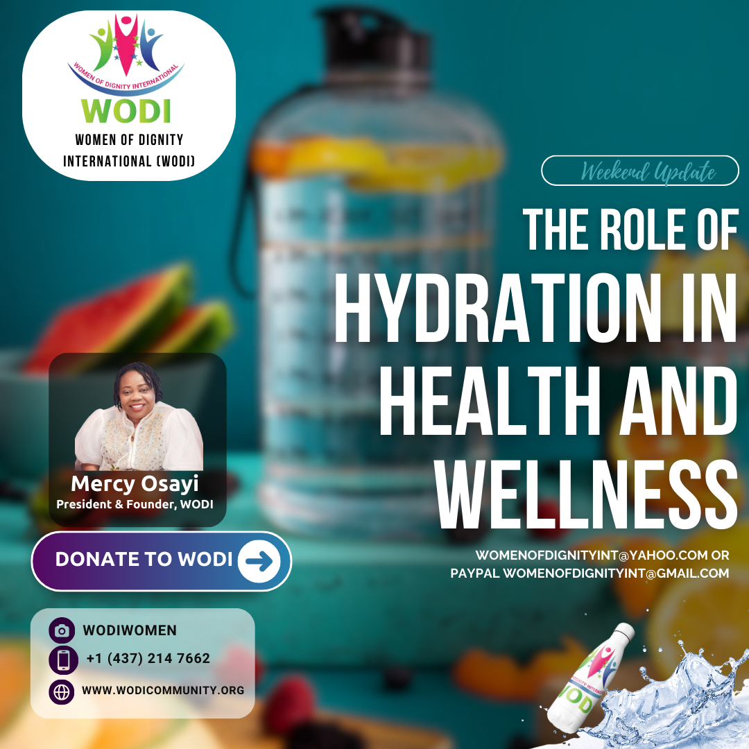 The Role of Hydration in Health and Wellness