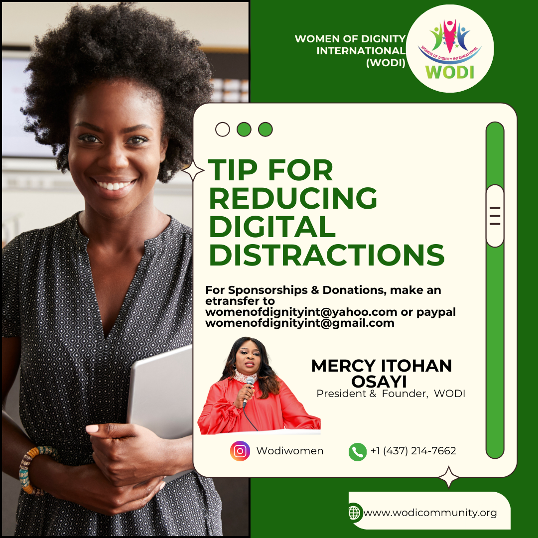 Tips for Reducing Distractions